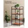Supra SC-B37882, loft, 4 shelves, 78x37x33 cm