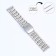Solomon watch strap, 24 mm, metal, silver