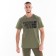 T -shirt, khaki color, size 52 (2xl)
