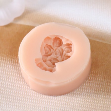 Silicone Mold "Bouquet of Flowers" 2x2.5 cm-2