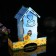 Tea house with storage compartments "Yellow Flowers"