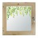 Window 50x50 cm, "leaflets", single -chamber double -glazed window, needles