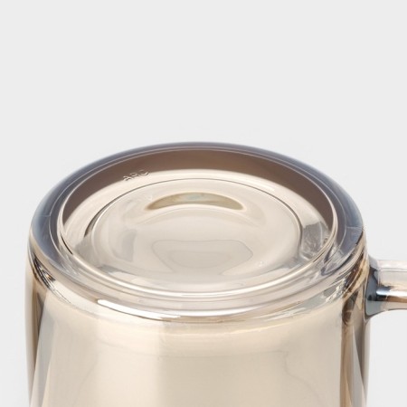 Glass Gold Mug of Golden Honey, 380 ml-3