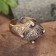 Military ring ring, brass
