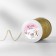 Brocade tape, 6 mm, 500 ± 1 m, gold color