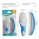 Hair care set, brush+ comb, blue color