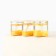 New Year. New Year's gel candles "for happiness" 3 pcs, gold, 2.5 x2.5 x 2.5 cm