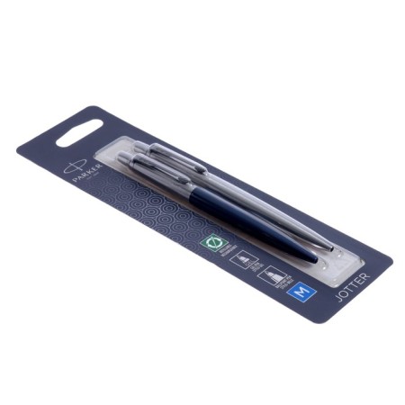 Parker Jotter Core Value Pack: Sin Sin/Corp+Gel silver/bord, 1.0mm, blister-1