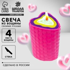 With your own hands. Candles from wax 