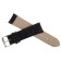Solomon watch strap, 22 mm, eco-leather, L-19 cm, black