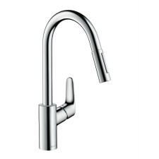 Hansgrohe Focus mixer for a kitchen with a drawer