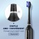 Nasmile PCB01 nozzle, for the USMILE electric toothbrush, 1 pc, black