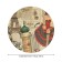 The tablecloth on the table “Kabar Paris”, round, oxford, elastic band, size 140x140 cm, diameter 105-120 cm