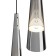 Bra Maytoni P090WL-L24CH3K, 2XLED, 24W, 38.9x48.9x228.9 cm, 840lm, color chromium
