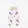 Children's sliders, white color/dog, height 74 cm