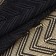 Lace elastic fabric, 200 mm × 2.7 ± 0.5 m, black color