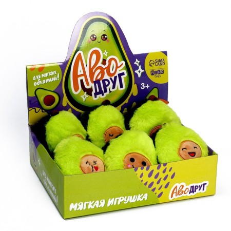 Soft toy "Avodruga", mix-5