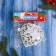 Christmas tree decoration "Lace heart with stars" 9x10 cm, white