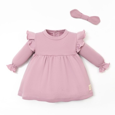 Dress and crumb bandage, I am Basic Line, height 86-92 cm, pink