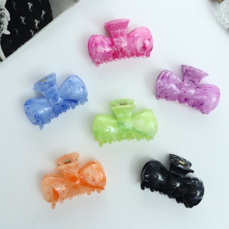 Hair crab "Yunia" Gang Round, 8.5 cm, mix-1