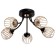 Chandelier 673148/5 E27 40W Black-gold 54x54x23.5 cm Bayerlux
