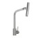 Zein ZS-1 kitchen mixer, "microphone", 35 mm cartridge, stainless steel, satin