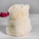 Soft toy "Bear with Heart", pink color