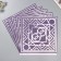 D/scrap paper bilateral "eclecticism silver and mehendi" 180 grams set 5 pcs 30.5x32cm