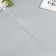 Wire for creativity "Florico" 0.55 mm, 30 pcs, 40 cm, in paper braid, white
