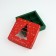 Box for sweets "New Year's Lights", 14.7 x 14.7 x 3.5 cm, New Year