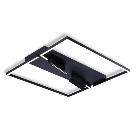 LED ceiling LED Ambrella Light, Linetech, FL51468, LED, 124 W, 9300LUM, 3000-6400K, black color black