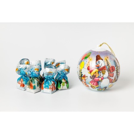 New Year. Flays glazed "Vologda Fairy Tale", 150 g-3