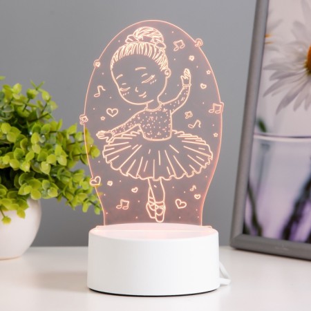 Light "Ballerina" Led RGB from the network 11.4x9.5x17.4 cm Risalux-3