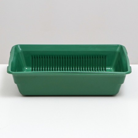 Deep toilet with a mesh of 36 x 25 x 9 cm, green-4