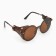 Sunscreen glasses, UV 400, leather curtains, pipe 14.7 cm, width 14.4 cm, lens 7 x 5.5 cm