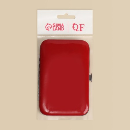 Manicure set "Soft", 10 items, in case, color mix-6