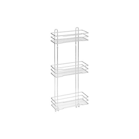 The shelf is rectangular