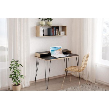 Shelf hinged basis 3 09.127, 890x242x278, black/oak sonoma-3