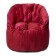 Chelsea chair, size 85x85 cm, velor fabric, burgundy color