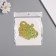 Stick paper, plastic "Crown of the Emperor" holography gold set 12 pcs 3 sizes