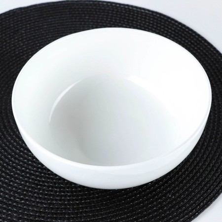 Porcelain salad Wilmax olivia, 1.13 l, d = 18 cm, white color