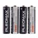 Salt battery Pleomax Super Heavy Duty, AA, R6-4S, 1.5V, Spike, 4 pcs.