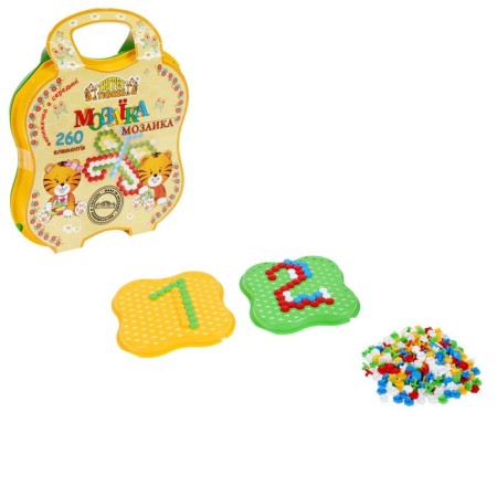 Mosaic, 260 elements + examples book, mix