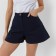Women's shorts jeans minku: jeans collection color Blue, size 42
