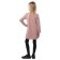 Baby dress, height 134 cm, light pink color