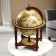 Globe bar decorative "Captain Map" with a stand below 41.6x41.6x56 cm