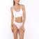 Female set (top, slips), white color, size 42-46