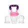 Nibbler with silicone nets, dimensions s, m, l, in case, pink color