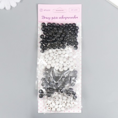 Beads for creativity Tree "Day and Night" D-0.8 cm, 2 colors x 20 g