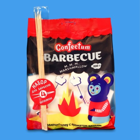 Marshmallow Confectum with vanilla aroma, 200 g